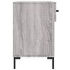 vidaXL Panca Porta Scarpe Grigio Sonoma 102x35x55 cm Legno Multistrato