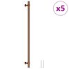 vidaXL Maniglie per Mobili 5pz Bronzo 320mm in Acciaio Inox