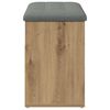 vidaXL Scarpiera Rovere Artigianale 82x32x45,5 cm in Legno Multistrato