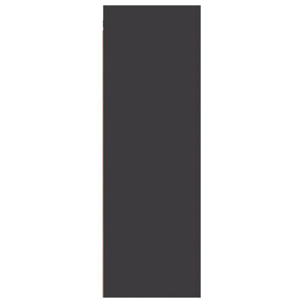 vidaXL Mobile Porta TV Grigio 30,5x30x90 cm in Legno Multistrato