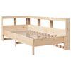 vidaXL Letto Libreria senza Materasso 90x200 cm Legno Massello Pino