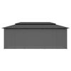 vidaXL Gazebo con Tende 600x298x270 cm Antracite