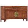 vidaXL Credenza 140x40x80 cm in Legno Massello d'Acacia