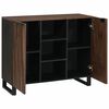 vidaXL Sideboard Marrone 90 x 33 x 75 cm legno massello di mango
