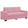 vidaXL Divano Divanetto Rosa 180x77x82 cm in Velluto