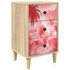 vidaXL Armadio da Notte AACHEN Rovere Sonoma 36 x 33 x 60 cm