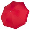 Bo-Camp Ombrellone da Giardino 165 cm Rosso
