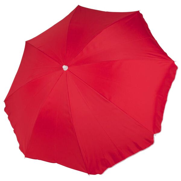 Bo-Camp Ombrellone da Giardino 165 cm Rosso