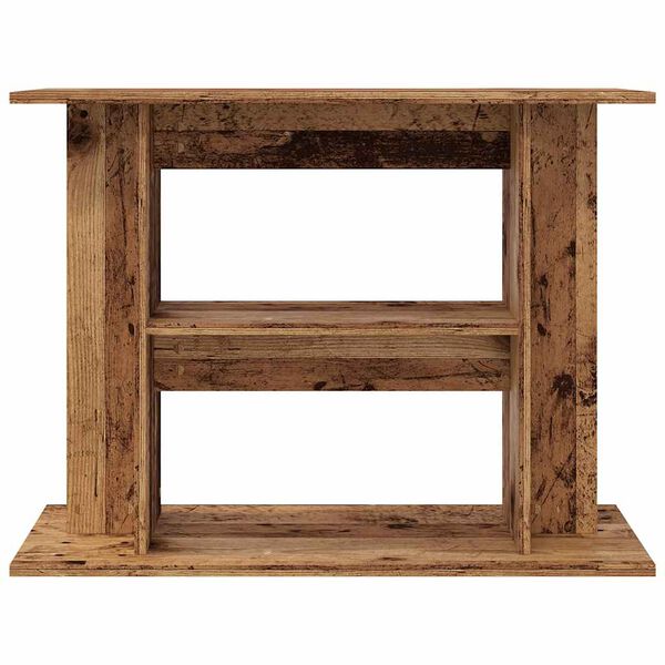 vidaXL Supporto per acquario in legno antico 80x35x60 cm in legno ingegnerizzato