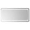 vidaXL Specchio da Bagno con Luci LED 100x50 cm