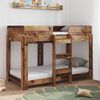 vidaXL Letto a Castello per Bambini Legno vecchio 80 x 160 cm