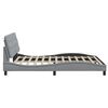 vidaXL Giroletto senza Materasso Grigio Chiaro 160x200 cm Tessuto
