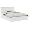 vidaXL Struttura del letto Bianco 150 x 200 cm Legno ingegnerizzato