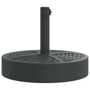 vidaXL Base per Ombrellone per Pali &Oslash;38/48 mm 25 kg Rotonda