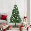 vidaXL Albero di Natale artificiale con 150 LED Verde 150 cm