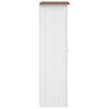 vidaXL Armadio Bianco 80x50x171,5 cm Legno Massello Pino Panama Range