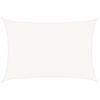 vidaXL Vela Parasole 160 g/m&sup2; Bianca 5x6 m in HDPE