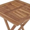 vidaXL Set da Pranzo per Giardino 3 pz in Legno Massello di Teak