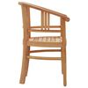 vidaXL Set da Pranzo per Giardino 3 pz in Legno Massello di Teak