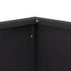 vidaXL Focolare Nero 40 x 40 x 35 cm Acciaio