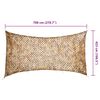 vidaXL Rete Mimetica con Custodia di Conservazione 708x423 cm Sabbia