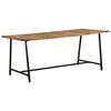 vidaXL Tavolo da Pranzo 180x90x75 cm in Legno Massello di Mango