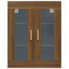 vidaXL Armadietto Pensile a Parete Rovere Marrone 69,5x34x90 cm
