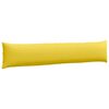 vidaXL Cuscini da Divano 2 pcs Giallo Chiaro 200 x 40 cm Tessuto