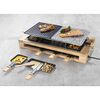 Bestron Piastra per Raclette ARG300BW 1500W Nera in Legno XL