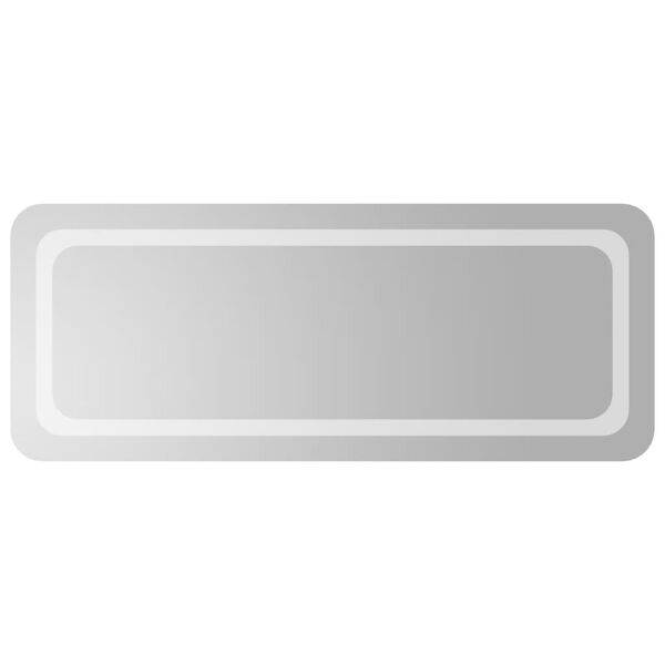 vidaXL Specchio da Bagno con Luci LED 40x100 cm