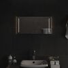 vidaXL Specchio da Bagno con Luci LED 30x60 cm