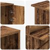 vidaXL Banco Reception Legno Antico 180x50x103,5 cm Legno Multistrato