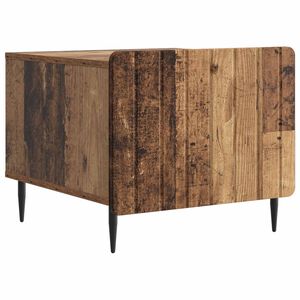 vidaXL Tavolino da salotto con cassetto Legno antico 49 x 50 x 42 cm