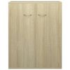 vidaXL Credenza Rovere Sonoma 60x30x75 cm in Legno Multistrato