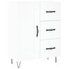 vidaXL Credenza Bianca 69,5x34x90 cm in Legno Multistrato