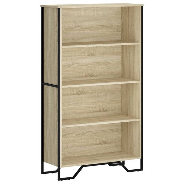 vidaXL Libreria Rovere Sonoma 80x31x137,5 cm in Legno Multistrato