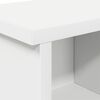 vidaXL Appendiabiti a muro Bianco 50 x 16 x 26 cm Legno multistrato