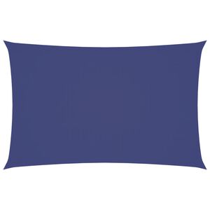 vidaXL Parasole a Vela Oxford Rettangolare 2x4,5 m Blu