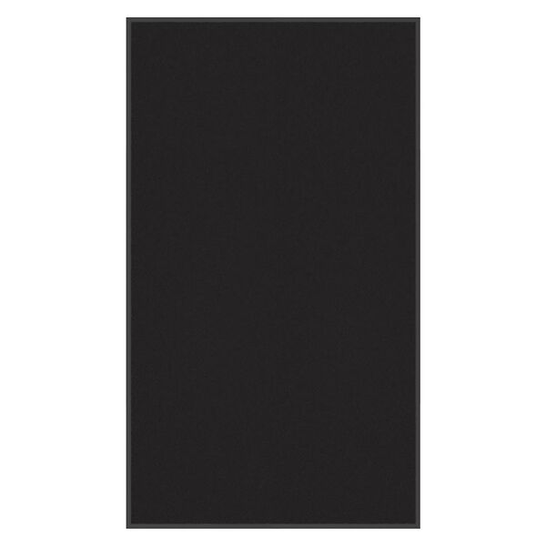 vidaXL Zerbino Nero 115x200 cm