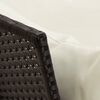 vidaXL Divano da Giardino con Cuscini in Polyrattan Nero