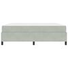 vidaXL Struttura del letto Grigio chiaro 180 x 200 cm Tessuto