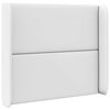 vidaXL Orecchia della Testata Bianco 80 x 16 x 4 cm PVC