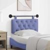 vidaXL Testata appesa Blu jeans 90 x 55 x 7 cm Tessuto