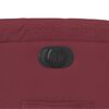vidaXL Poltrona Alzapersona Reclinabile Elettrica Rosso Vino Tessuto