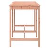 vidaXL Tavolo da Giardino 159,5x82,5x110 cm Legno Massello di Douglas