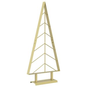 vidaXL Albero di Natale in metallo con supporto KUOPIO 90 cm Acciaio