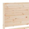 vidaXL Giroletto Extra Lungo senza Materasso 180x220 cm Legno Massello