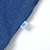 Maglietta da Bambino Blu Scuro Mélange 128