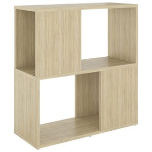 vidaXL Libreria Rovere Sonoma 60x24x63 cm in Truciolato