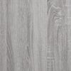 vidaXL Credenza Grigio Sonoma 34,5x34x180 cm in Legno Multistrato